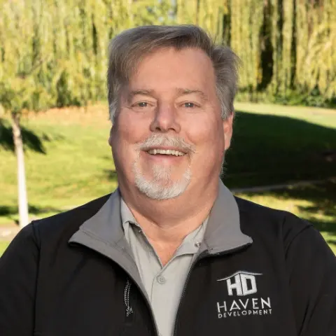 Tim Shannon, Co-Founder and Vice President, brings four decades of homebuilding experience, contributing to Haven Development's success as a boutique custom homebuilder in Marin and Contra Costa counties.